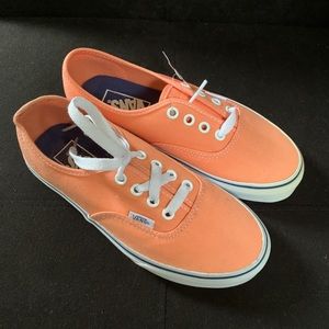 New Vans Era Orange Sneaker Skate Low Top Shoe 5.5